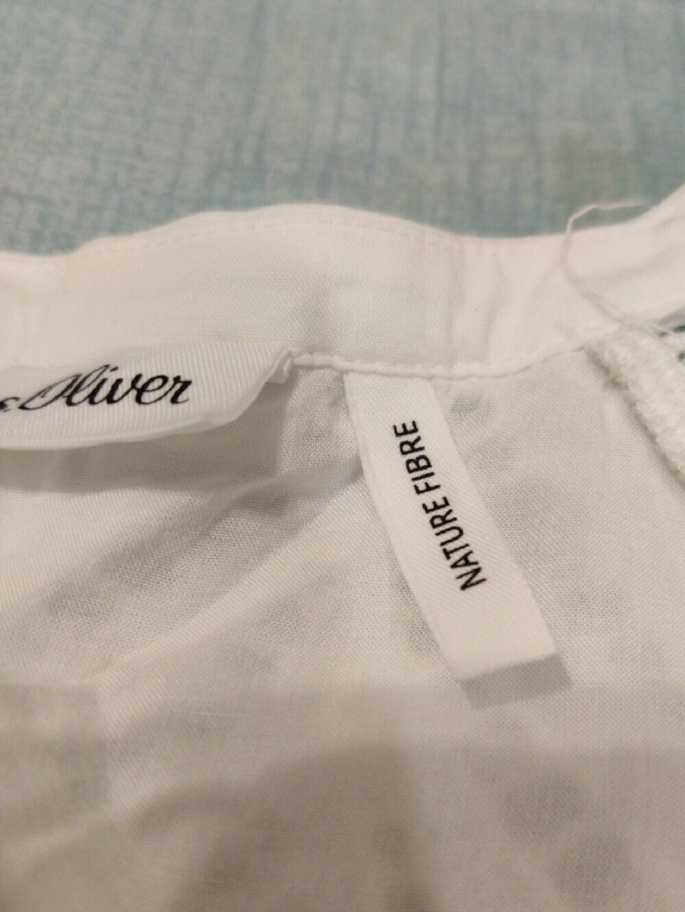 S.Oliver White Eyelet Lace Tiered Dress - Picture 9 of 15